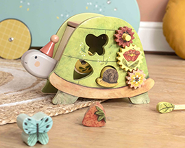 Gioco Montessori Ordina gli alberi di Plan Toys