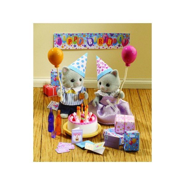 Sylvanian Families Kit Festa Di Compleanno Di Epoch Un Bel Regalo Pe