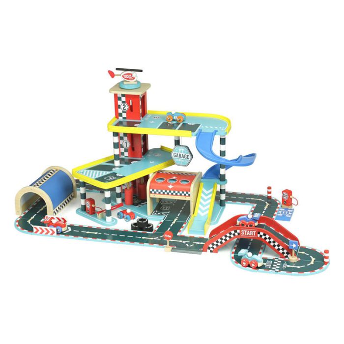 Pista Auto in Legno Vilacity 2 in 1 main product photo