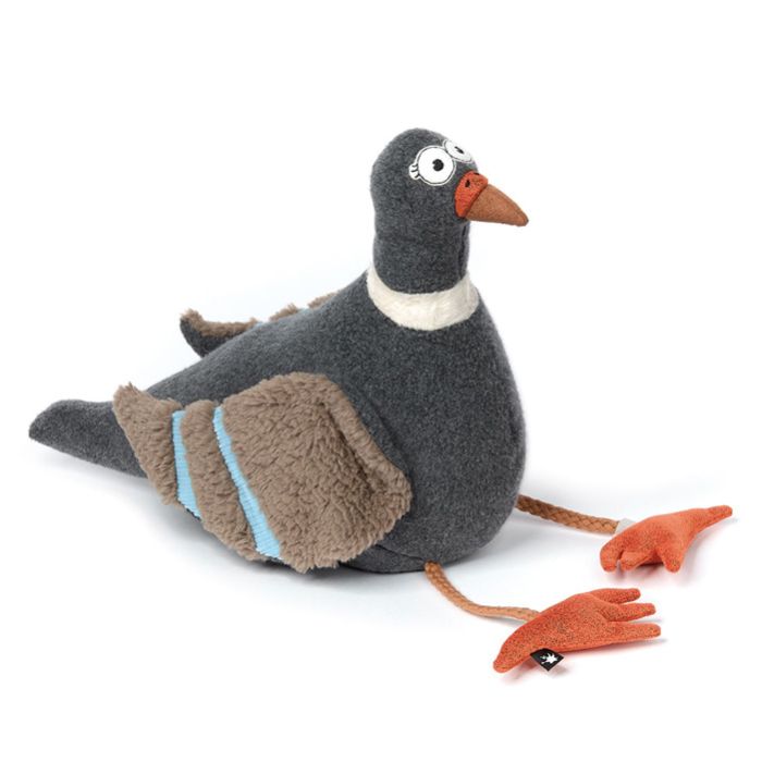 Peluche Piccione Grigio Beasts main product photo