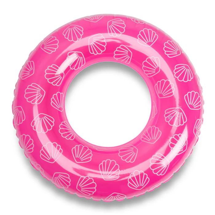Ciambella Gonfiabile Conchiglie Rosa main product photo