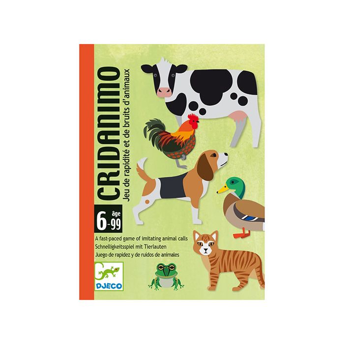 Djeco Carte da Gioco Cridanimo main product photo