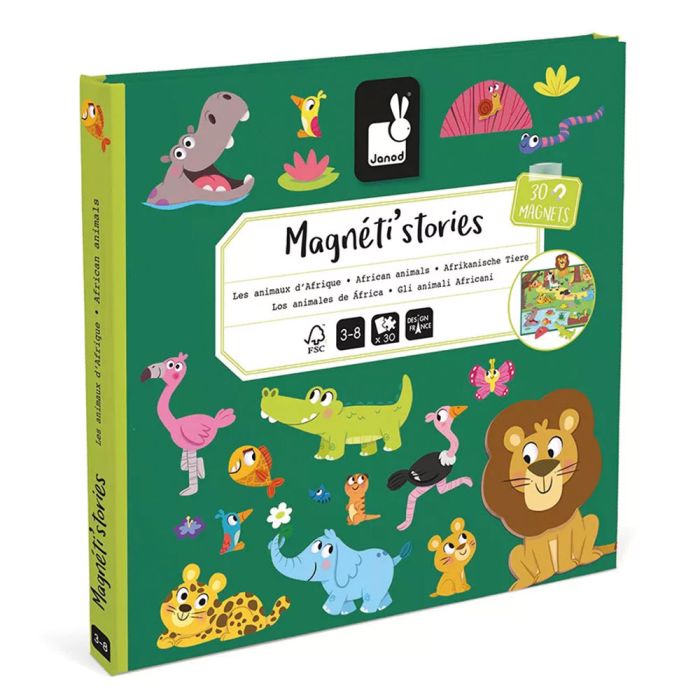 Gioco Magnetico Storie di Animali Selvaggi main product photo