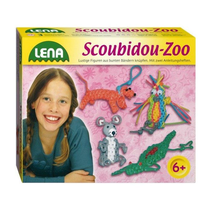 Lena Scoubidou Set Zoo main product photo