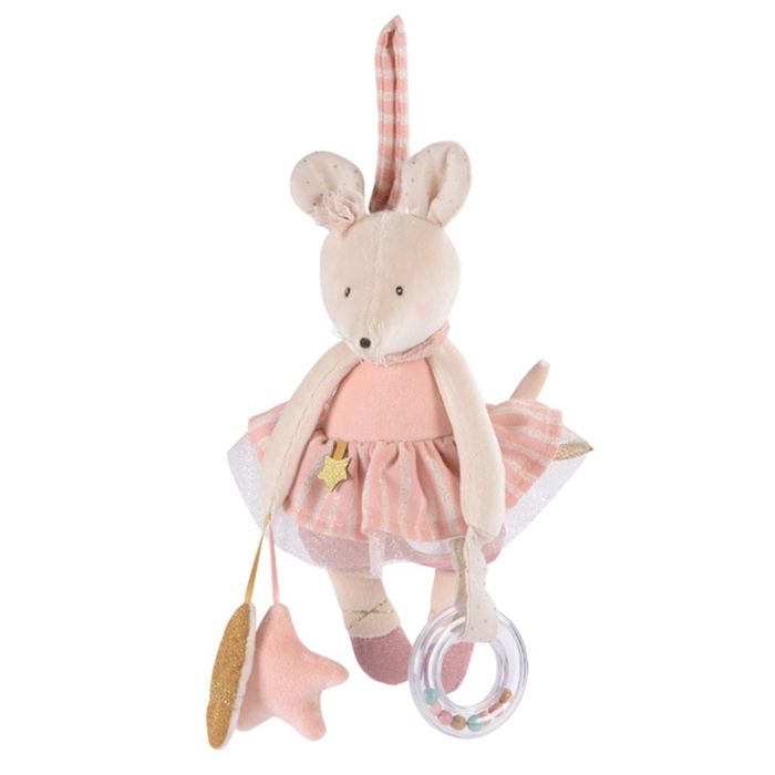 Sonaglio da Appendere Topina Rosa main product photo