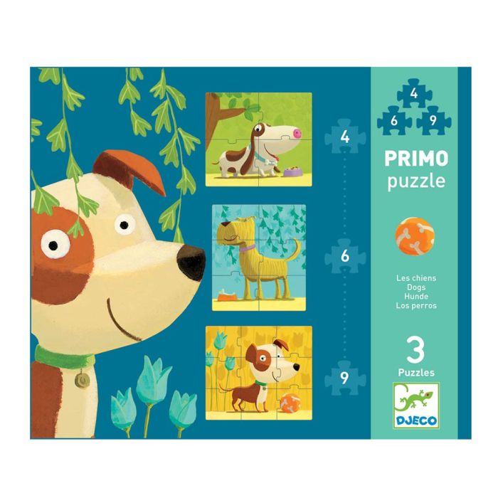 Puzzle 3 in 1 Cagnolini main product photo