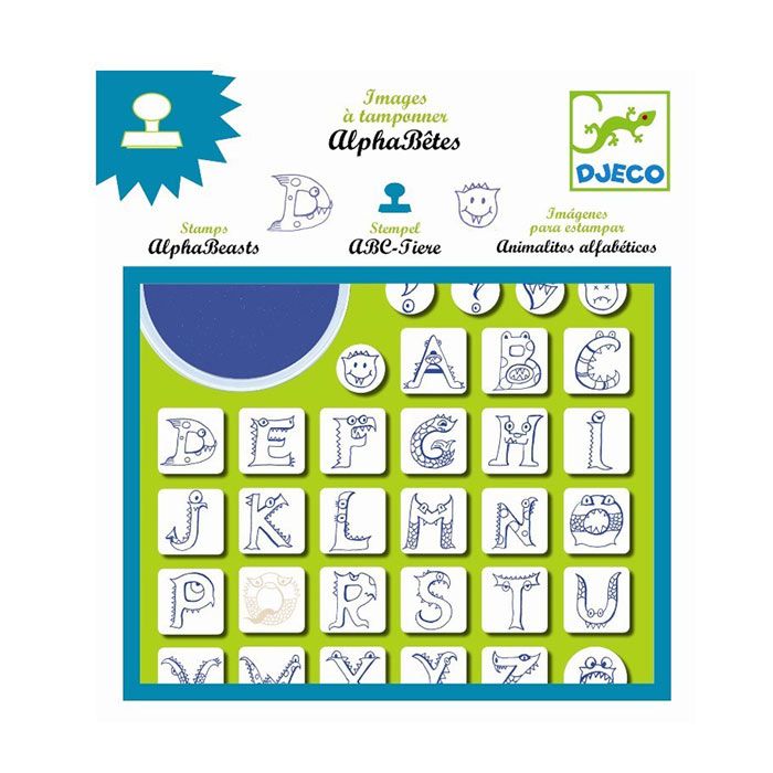 Set Timbri Alfabeto Djeco main product photo