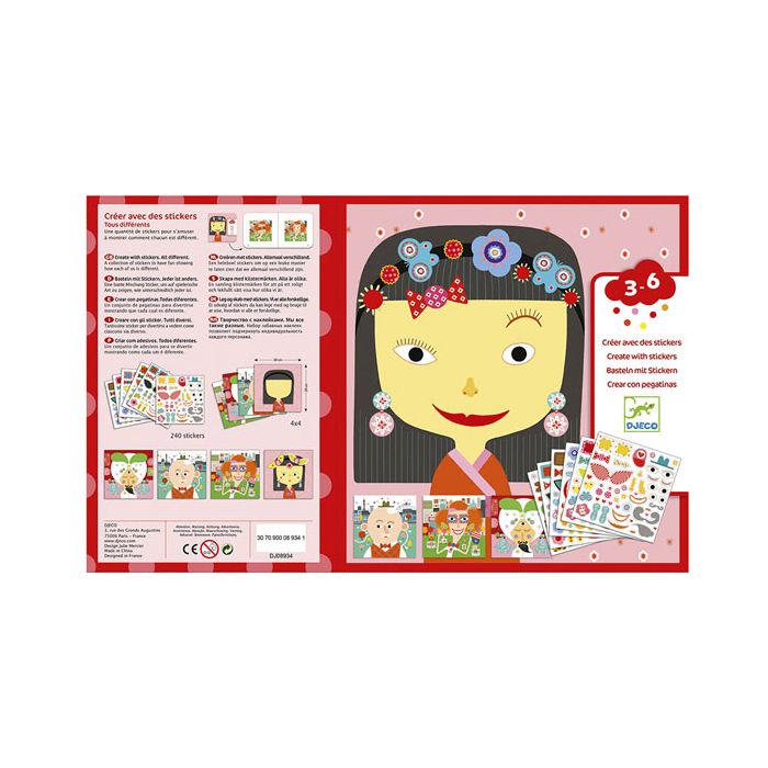 Djeco Sticker per Creare main product photo