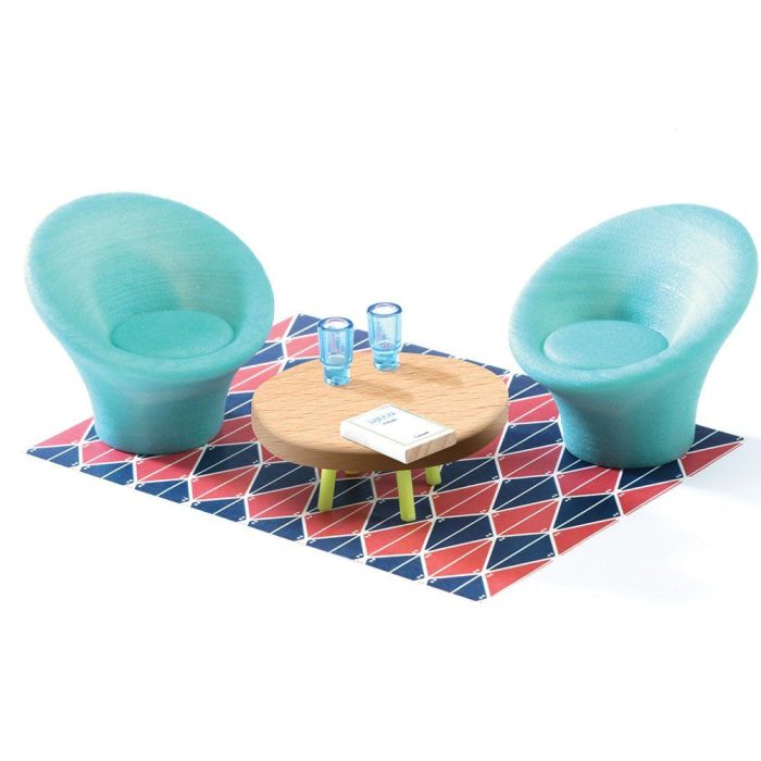 Casa delle Bambole Djeco Salone Blu main product photo