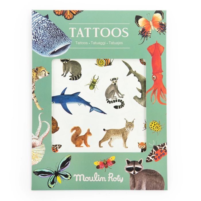 Tatuaggi per Bambini Animali dal Mondo main product photo