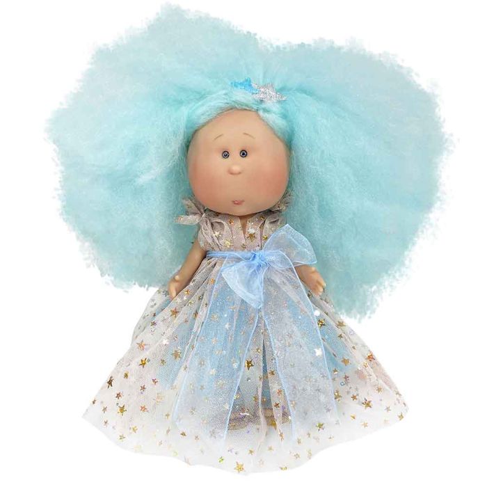 Bambola Mia Zucchero Filato Azzurra main product photo