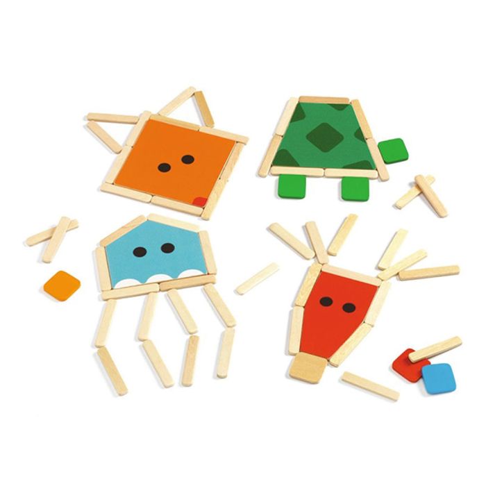 Puzzle Bastoncini Animali main product photo