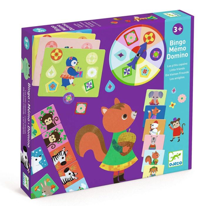 Bingo Memo Domino Piccoli Amici main product photo