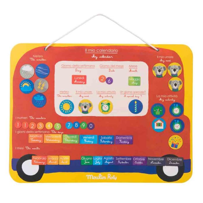 Calendario Magnetico Autobus main product photo