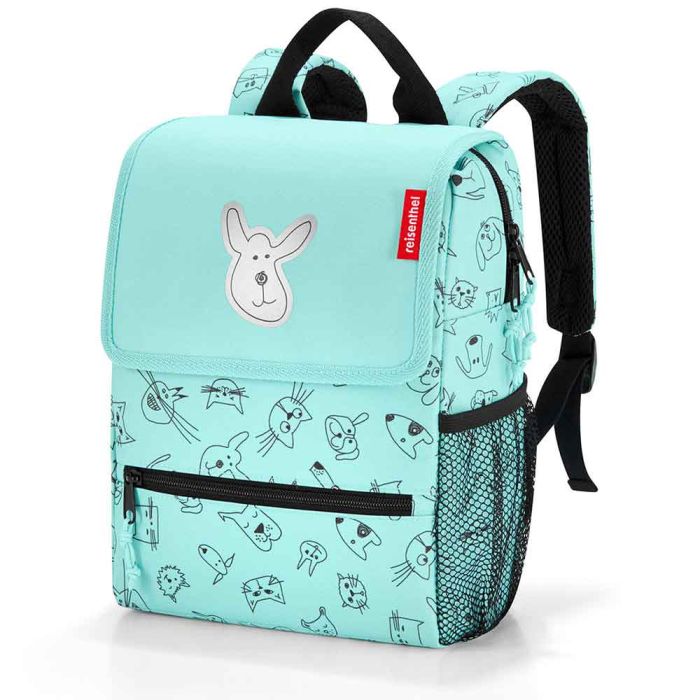 Zaino Cani e Gatti Azzurro main product photo