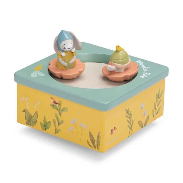 Carillon in Legno Coniglietto e Tartaruga main product photo