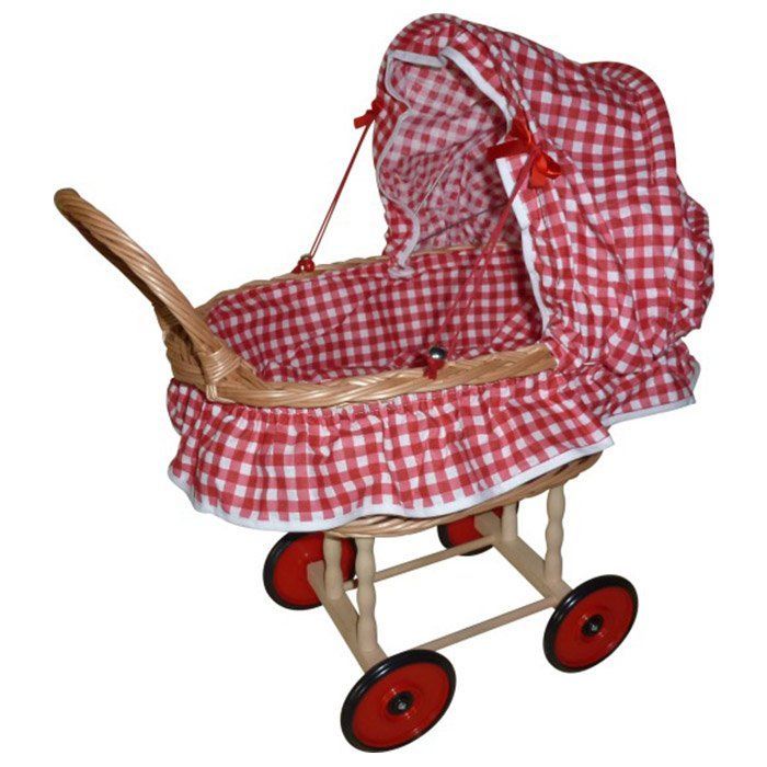 Carrozzina per Bambole in Vimini main product photo