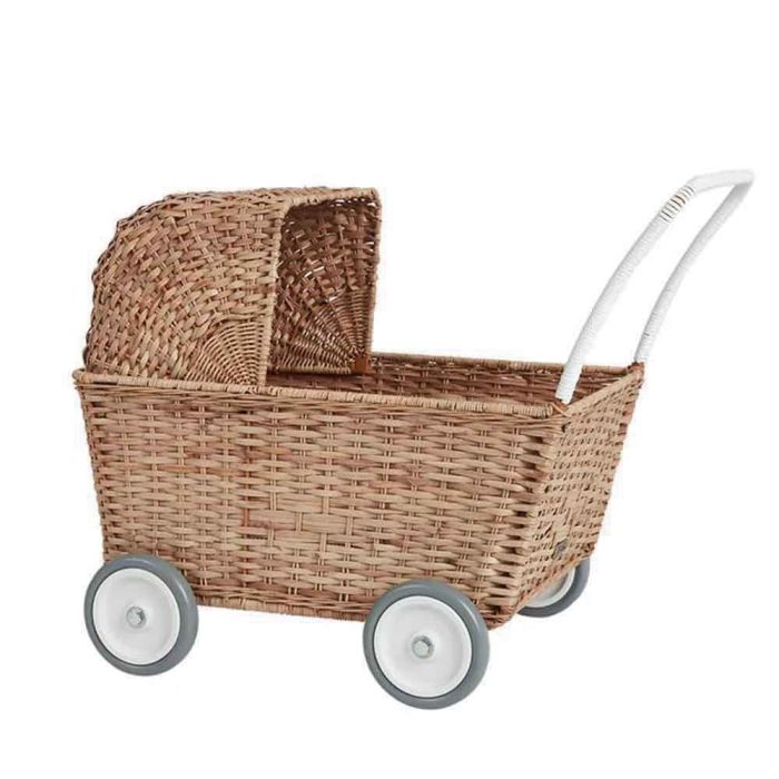Carrozzina in Rattan per Bambole main product photo