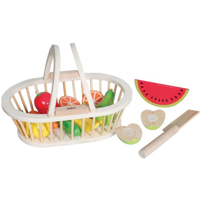 Cesto di Frutta da Tagliare in Legno main product photo