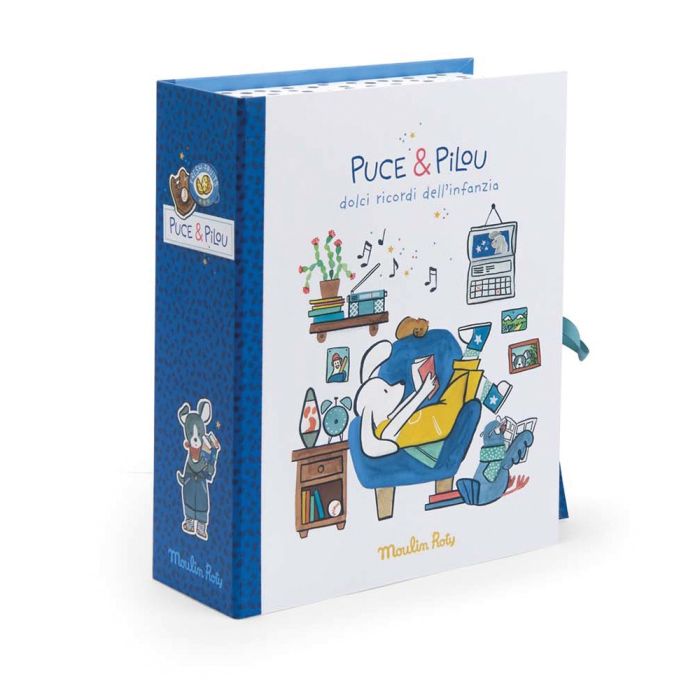 Cofanetto Nascita in Italiano Puce e Pilou main product photo