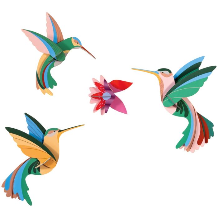 Uccelli di Carta - Colibrì e Fiore main product photo