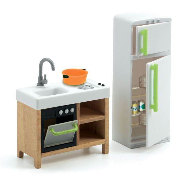 Cucina Compatta per Casa delle Bambole main product photo