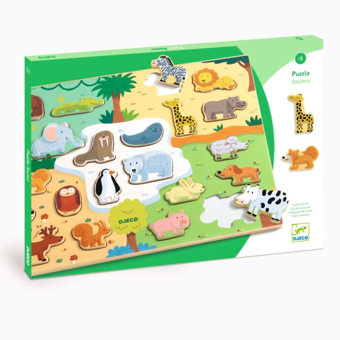 Puzzle Animali e Habitat main product photo