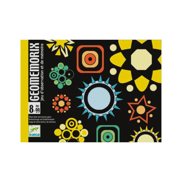 Djeco Carte da Gioco Geomemorix main product photo