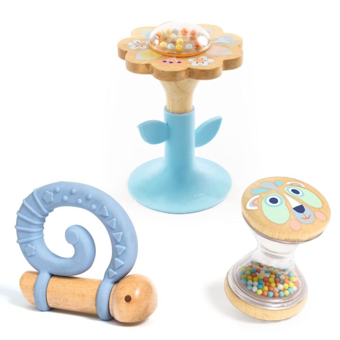 Set Nascita Sonagli in Legno BabyGifti main product photo
