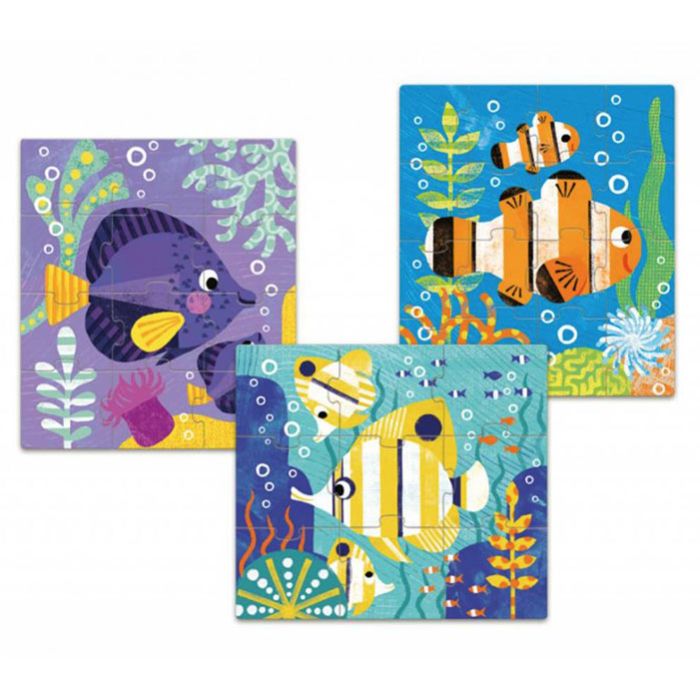 Puzzle 3 in 1 Fondali Marini main product photo