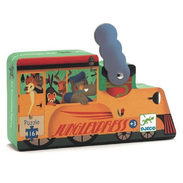 Puzzle 16 Pezzi Locomotiva Safari main product photo
