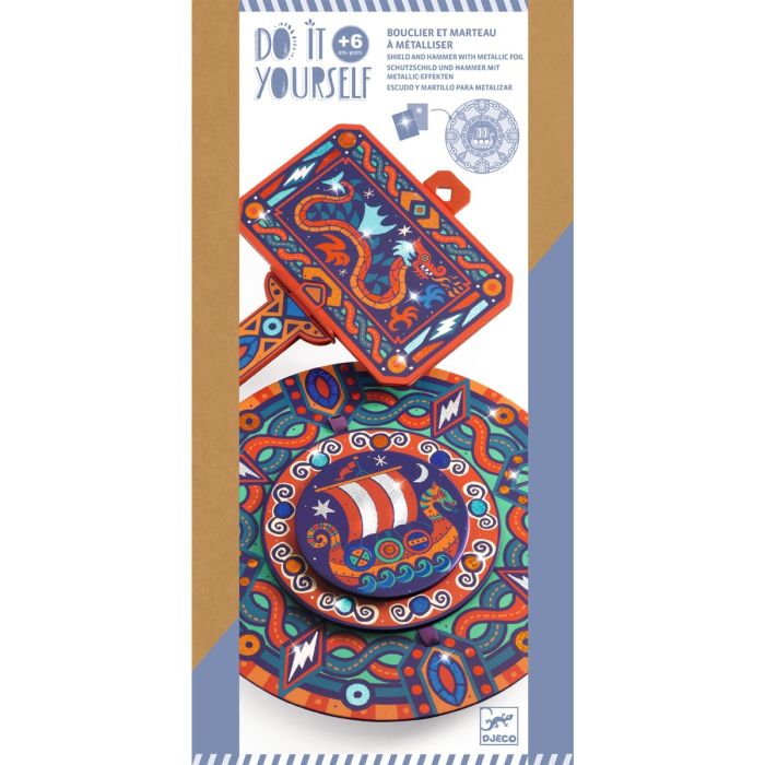 Martello e Scudo da Vichingo Fai da Te  main product photo