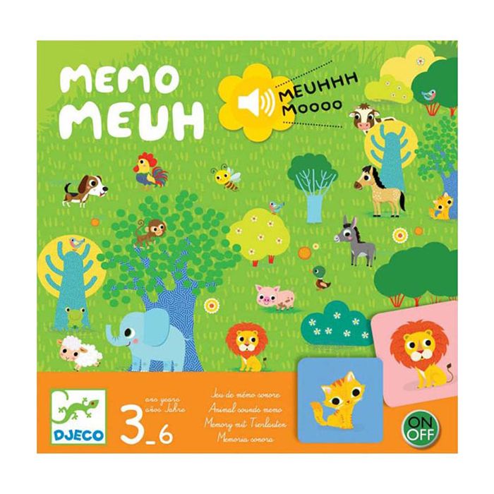 Djeco Memory Memo Meuh main product photo