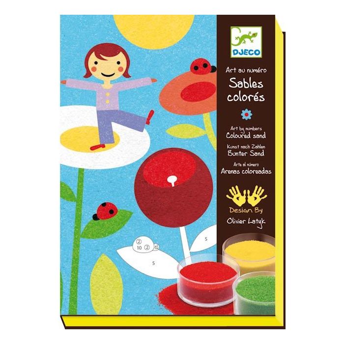 Sabbie Colorate Djeco Giardino main product photo