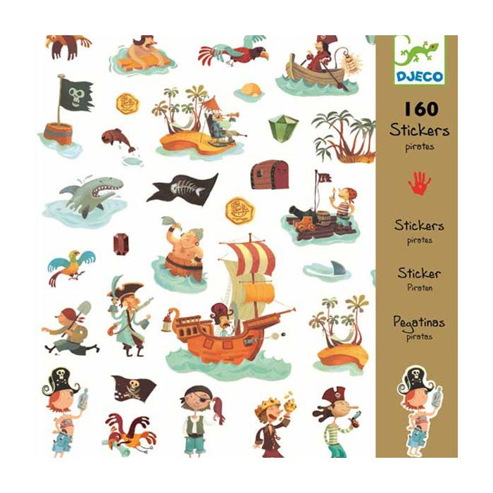 Stickers Pirati Djeco main product photo