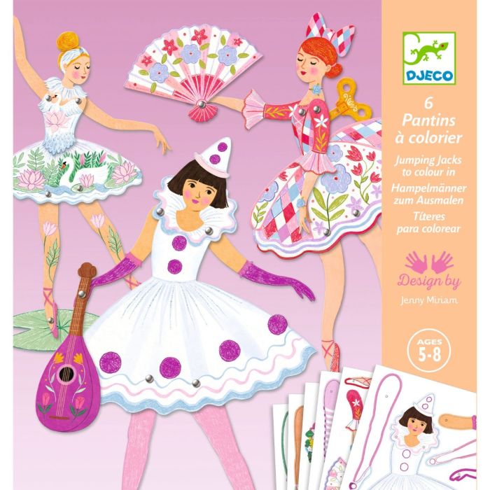 Marionette da Colorare Tutu Danzanti main product photo