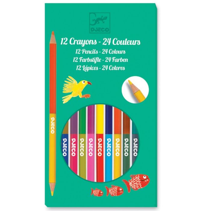 Djeco 12 Matite 24 Colori main product photo