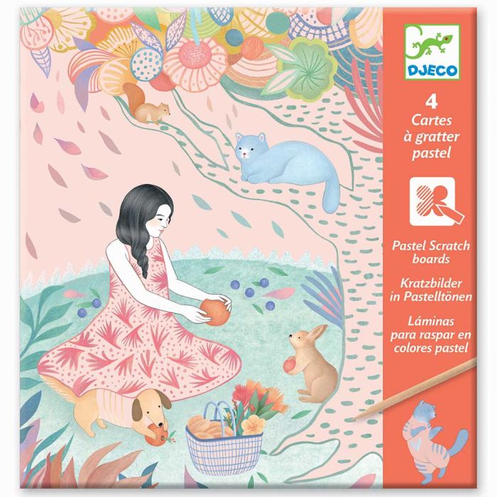 Djeco Carte da Grattare Picnic main product photo