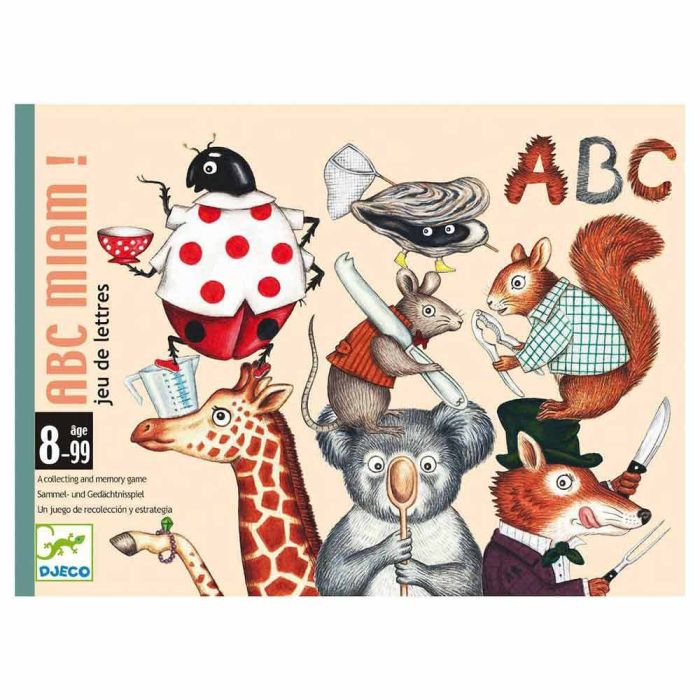 Djeco Carte ABC Miam main product photo