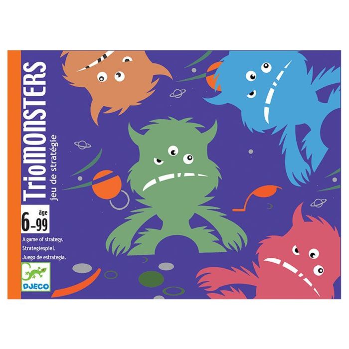 Djeco Carte da Gioco TrioMonsters main product photo