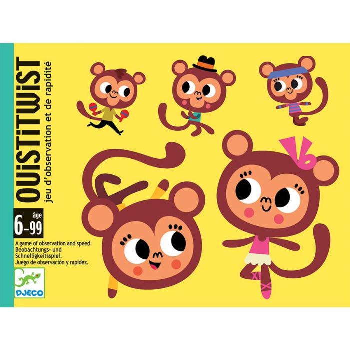 Djeco Carte Ouistitwist main product photo