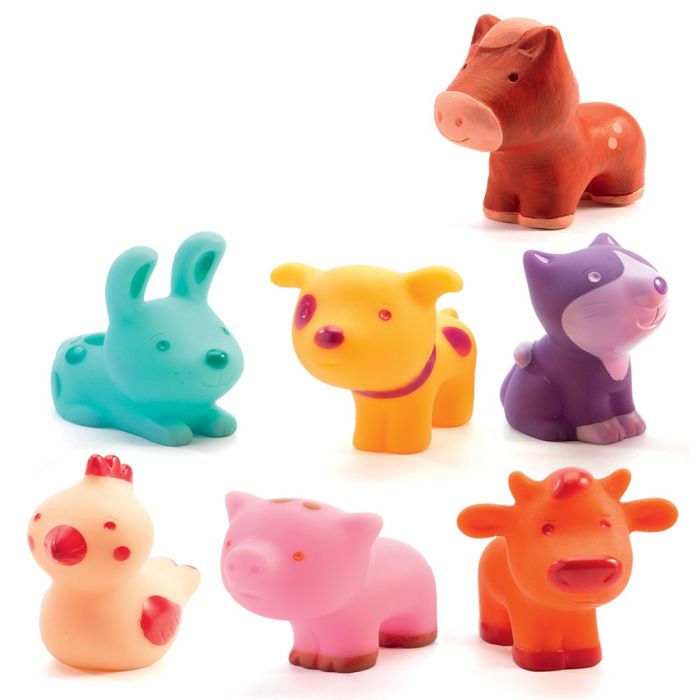 Djeco Gioco Animali della Fattoria Colorati main product photo