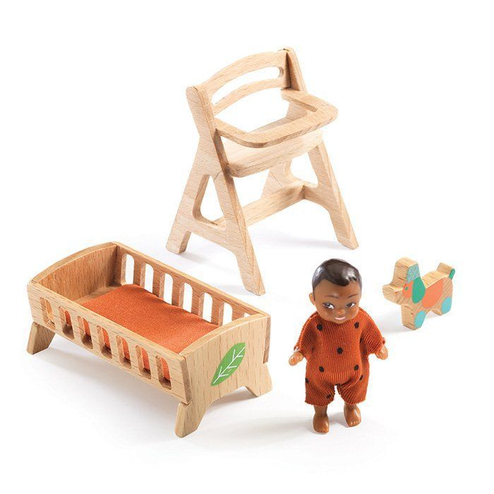 Casa delle Bambole Camera di Sweetie di Djeco un bel regalo per bamb