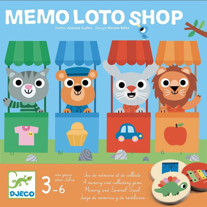 Djeco Memo Loto Shop main product photo