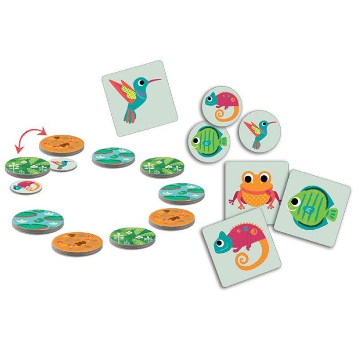 Djeco Memo Tropico main product photo