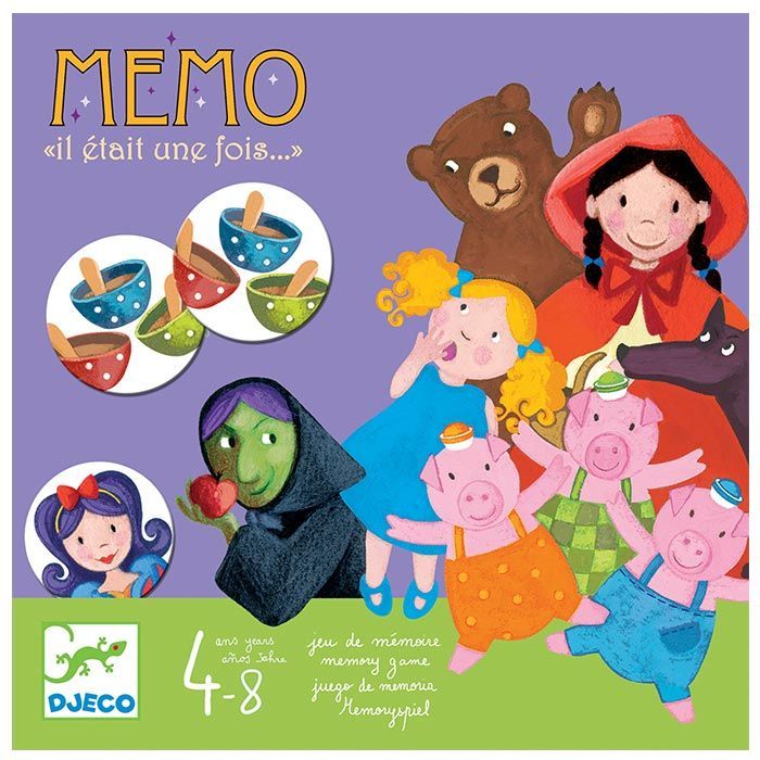 Djeco Memory C'era una Volta main product photo