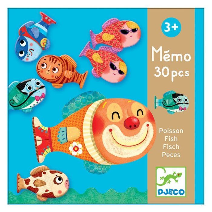 Djeco Memory Pesciolini main product photo
