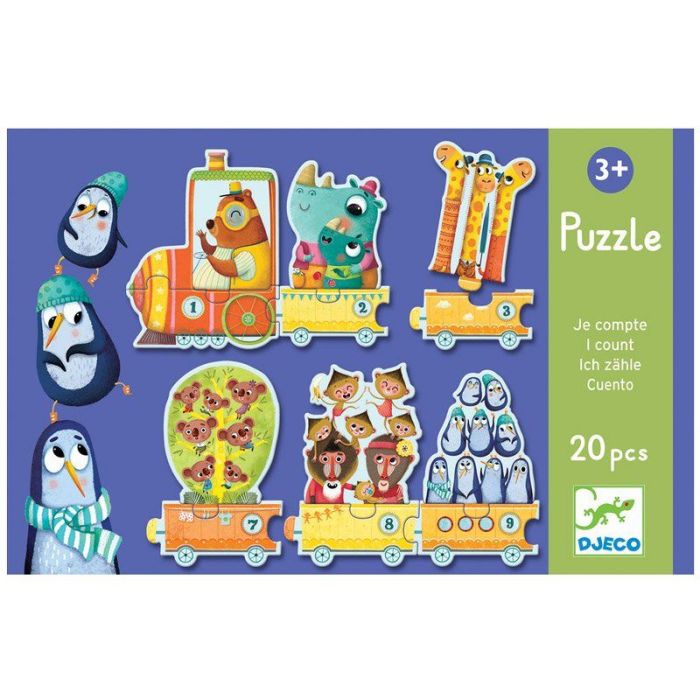 Djeco Puzzle Imparo a Contare main product photo