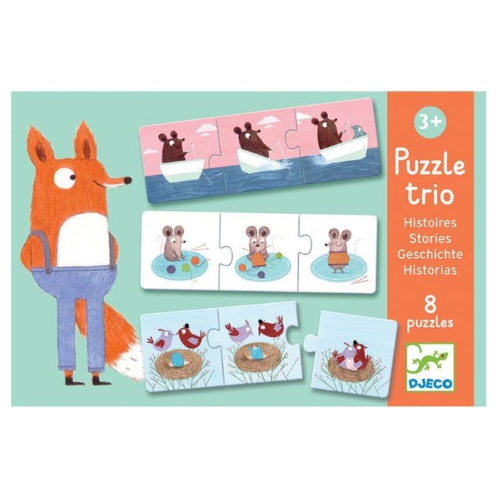 Djeco Puzzle Trio Storie main product photo