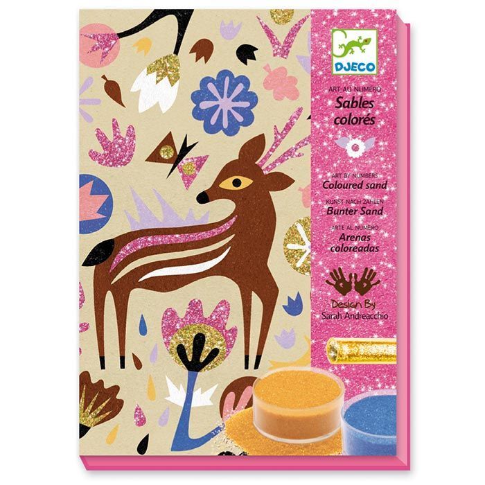 Sabbie Colorate Djeco il Bosco main product photo